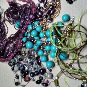 Necklaces and one bracelet